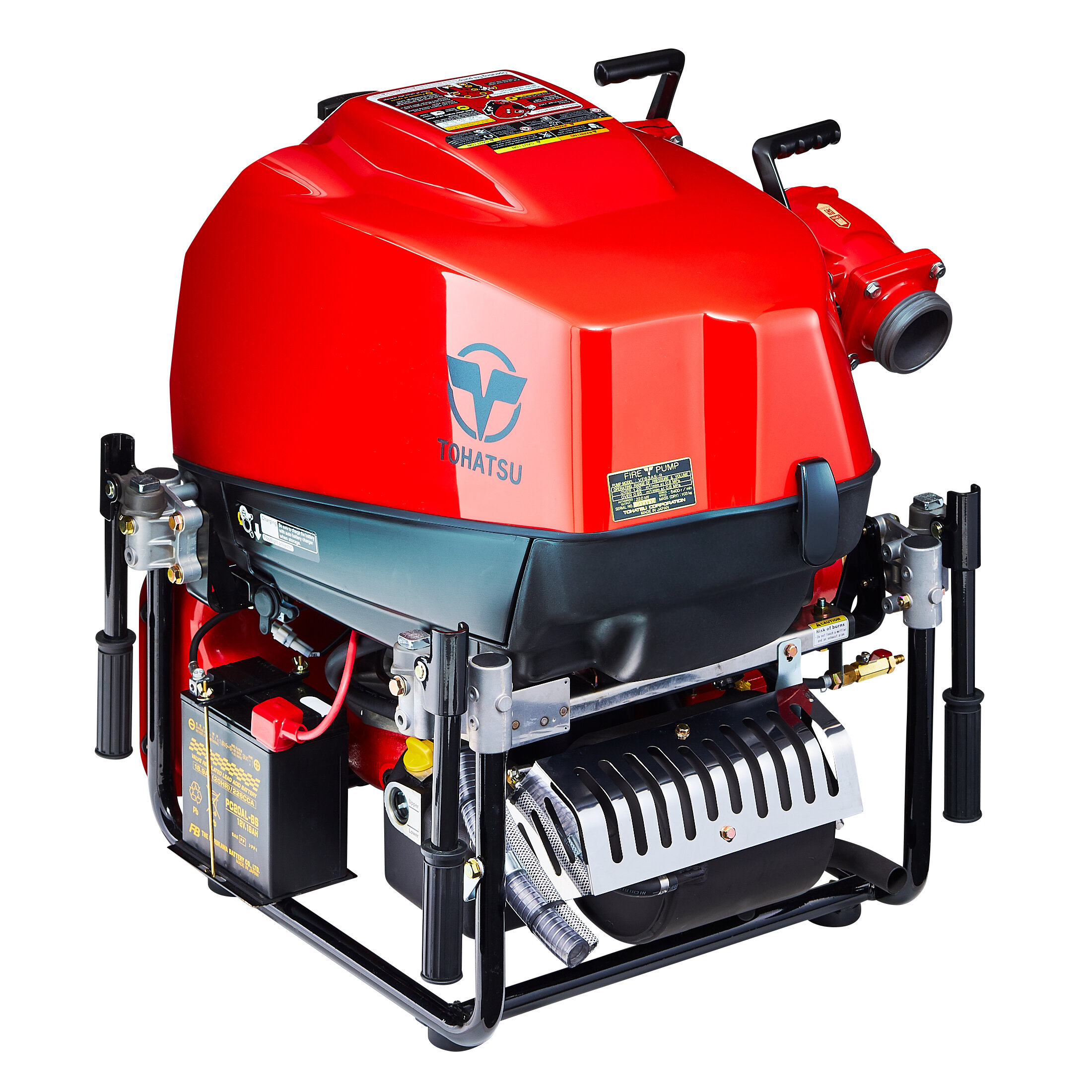 VF63AS-R｜Medium flow ｜Portable Fire Pump ｜TOHATSU Corp.