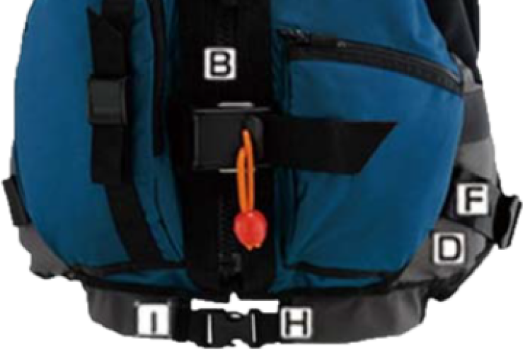 販売スペシャル USED流水救助用ライフジャケット NRS Extrasport PFD ...