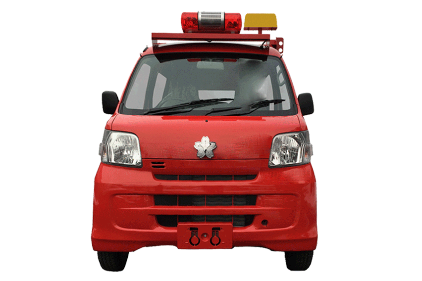 ワンボックスタイプ 軽4wd小型消防車 消防 特殊車両 トーハツ株式会社 ワンボックスタイプ 軽4wd小型消防車 消防 特殊車両 トーハツ株式会社